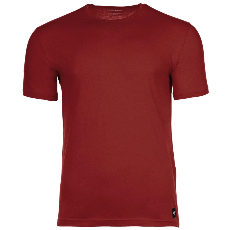 Emporio Armani Hemd Hochwertige Rundhals-Shirts im Doppelpack von EMPO blau(Image 2)