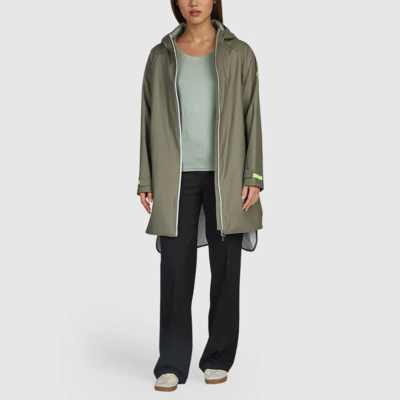 No1 Como Wintermantel Regenmantel MAREMMA khaki(Image 2)