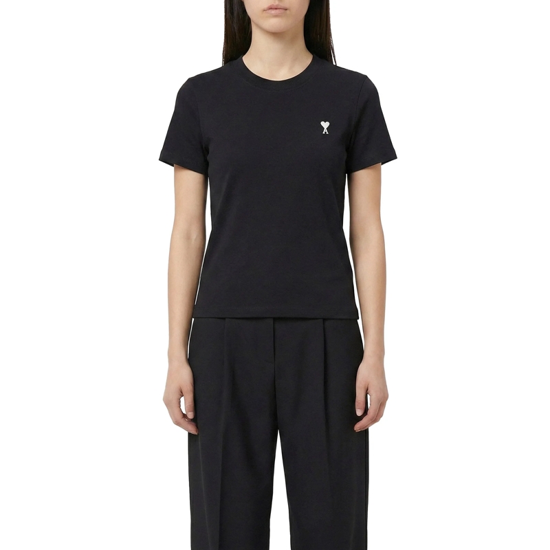 AMI Paris T-shirt T-Shirt mit Logo grün(Image 6)