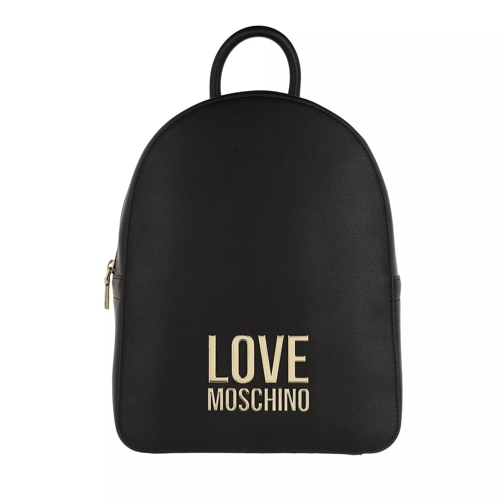 Love Moschino Borsa Bonded Pu  Nero Backpack