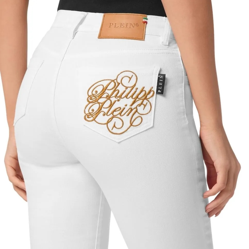 Philipp Plein Skinny-Leg-Jeans Jeggings weiss(Image 5)