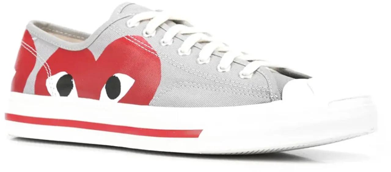 Thumbnail - Comme des Garcons Low-Top Sneaker - Comme Des Garcons Play X Converse Jack Purcell Sne - Gr. 42,5 (EU) - in Grau - für D...