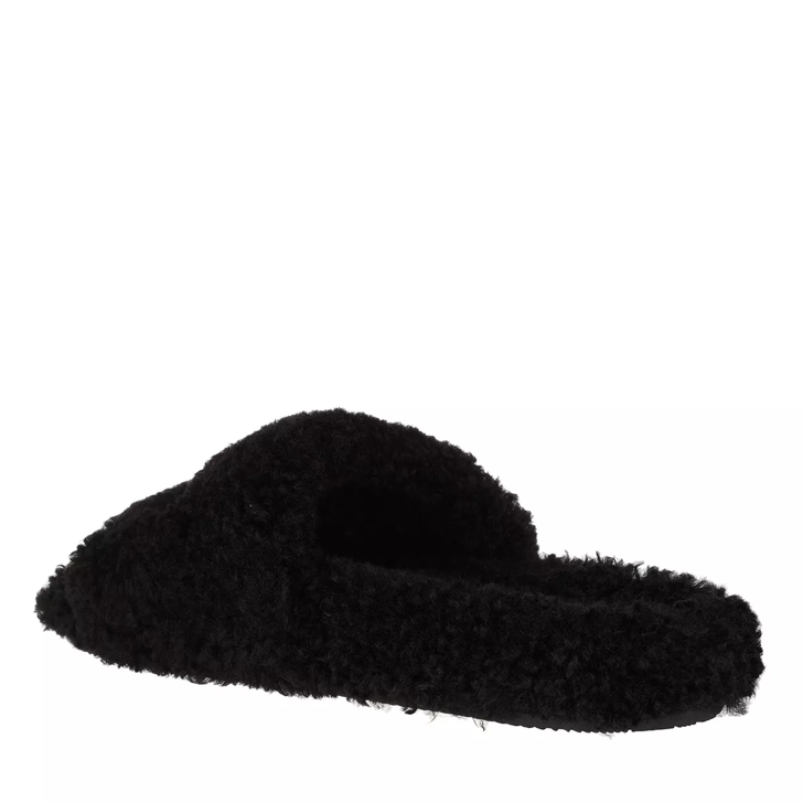 Gucci hairy hot sale slippers