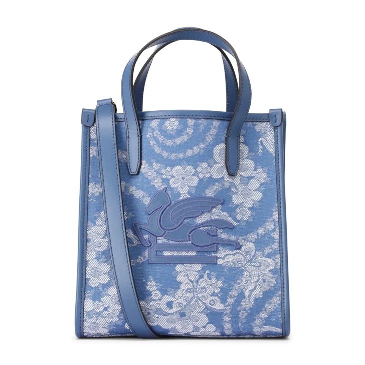 Taschen Etro Tasche ETRO Shopper MEDIUM Mit Pouch In Dunkelbraun