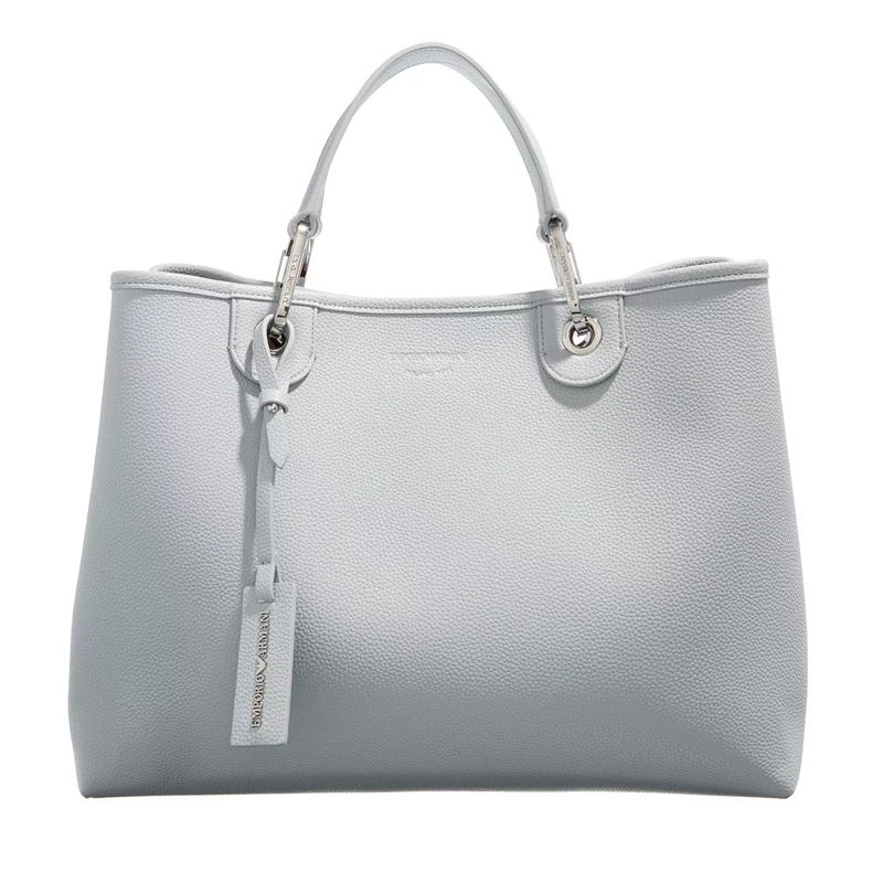 Emporio Armani Tote S33 Shopping Bag Pale Blue