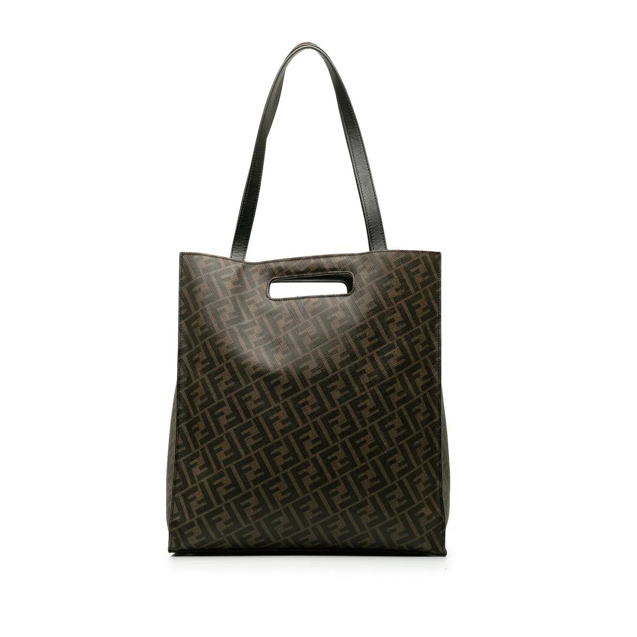 Thumbnail - Fendi Hobo Bags - 2010-2023 1974 Zucca Shopping Tote - Gr. unisize - in Braun - für Damen