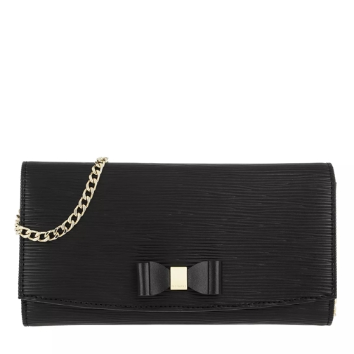 Ted Baker Zea Bow Detail Crossbody Matinee Purse Black Wallet On A Chain