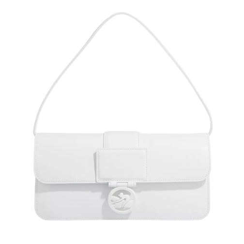 Longchamp Box-Trot Colors Baguette Bag M White Schultertasche