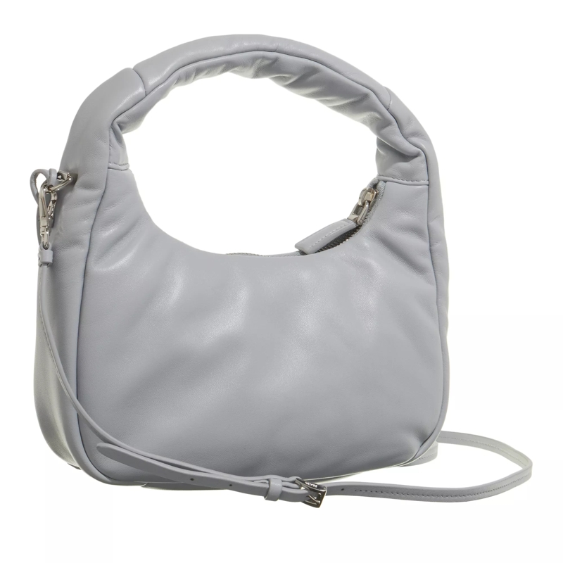Prada Hobo Bag Nappa Soft Mini Bag Fiordaliso(Image 4)