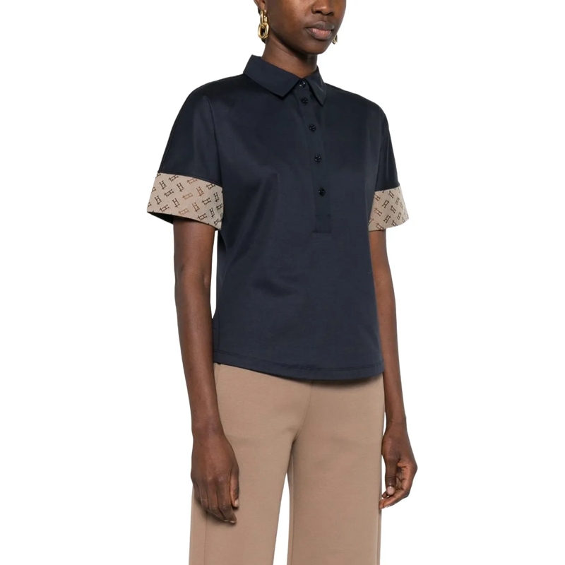 Herno Polo T-Shirts And Polos Blue dunkelblau(Image 4)