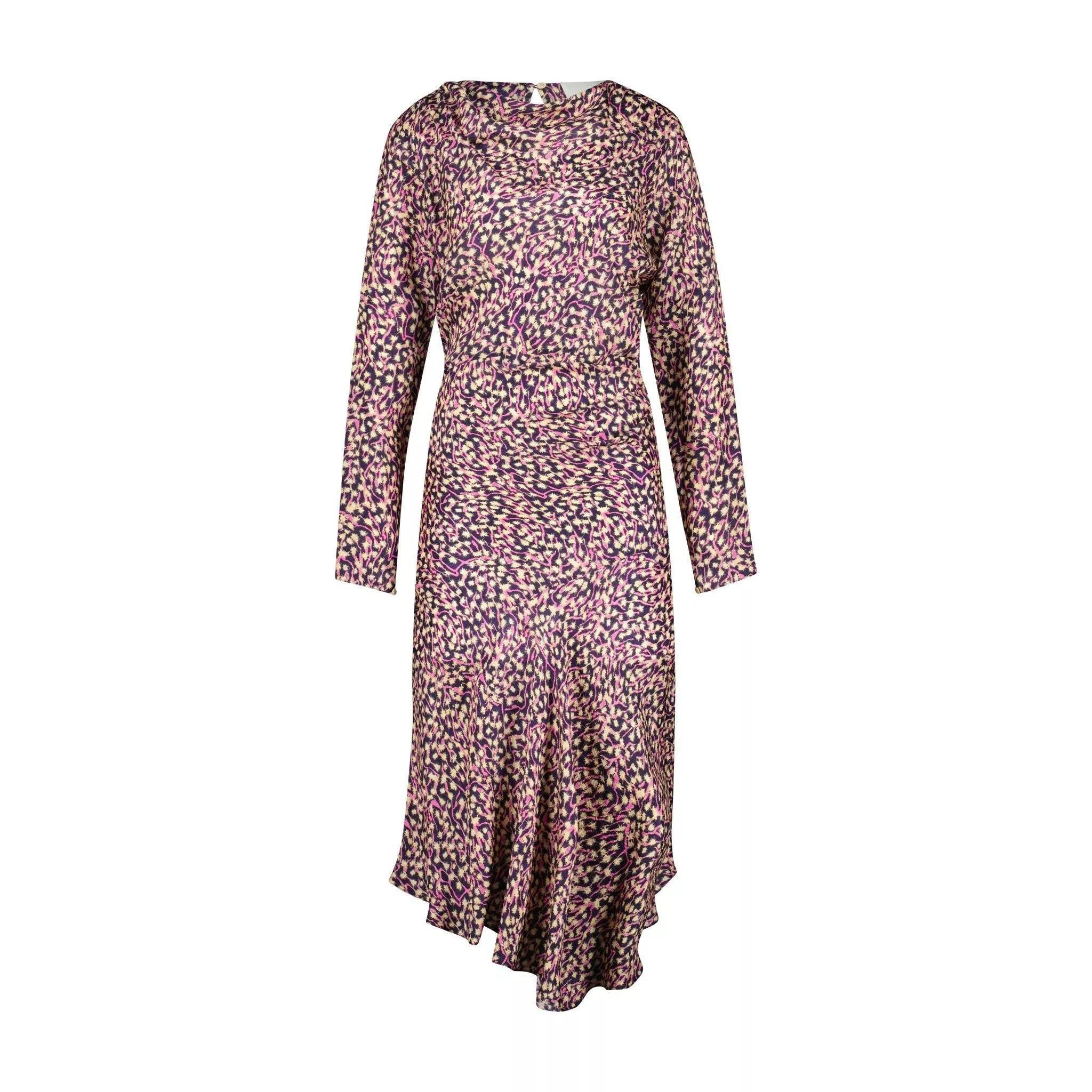 Isabel Marant - Kleid Ulani aus Seiden-Mix 47702206906714 - Größe 38 - multi