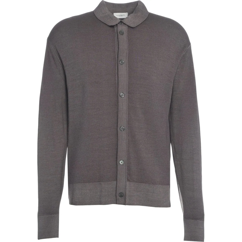 Paolo Pecora T-shirt Knitted shirt grau