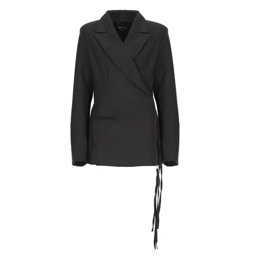 Andrea Ya'aqov Blazer Black  Wool Blazer Black