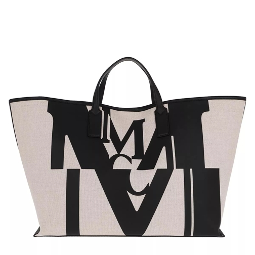 MCM Medium Shopper Black Rymlig shoppingväska
