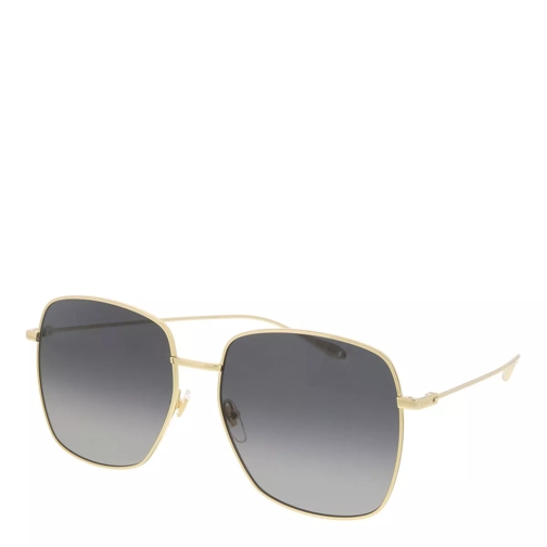 Gucci GG1031S-001 59 Sunglass Woman Metal Gold-Gold-Grey Sunglasses