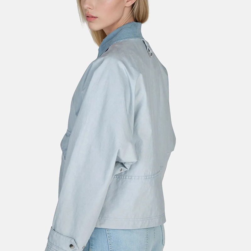 Blonde No8 Übergangsjacke Jacke INDAL C himmelblau(Image 4)