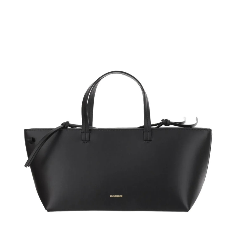 Jil Sander Fourre-tout Small Bateau Tote Bag Black