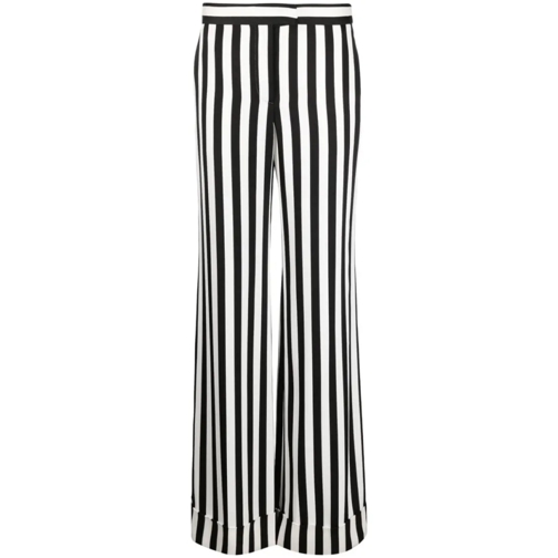 Moschino  White/Black Striped Pants White