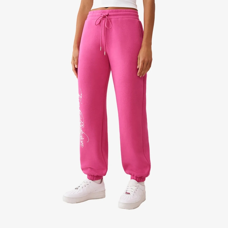 True Religion Jogginghose Jogginghose CRYSTAL Boyfriend pink(Image 3)