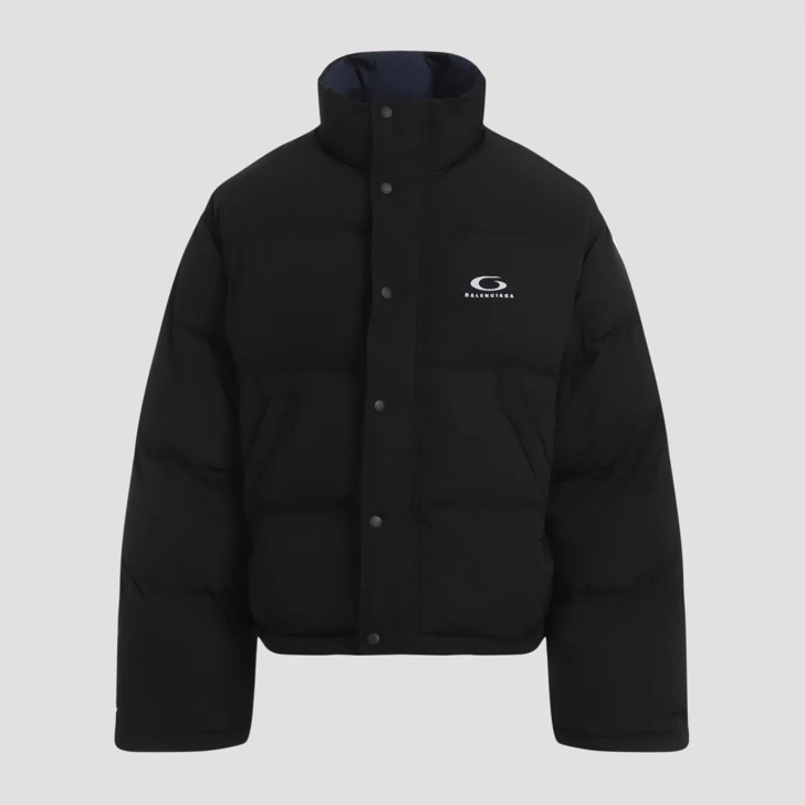 Balenciaga Black Reversible Puffer Jacket Black | Daunenjacken