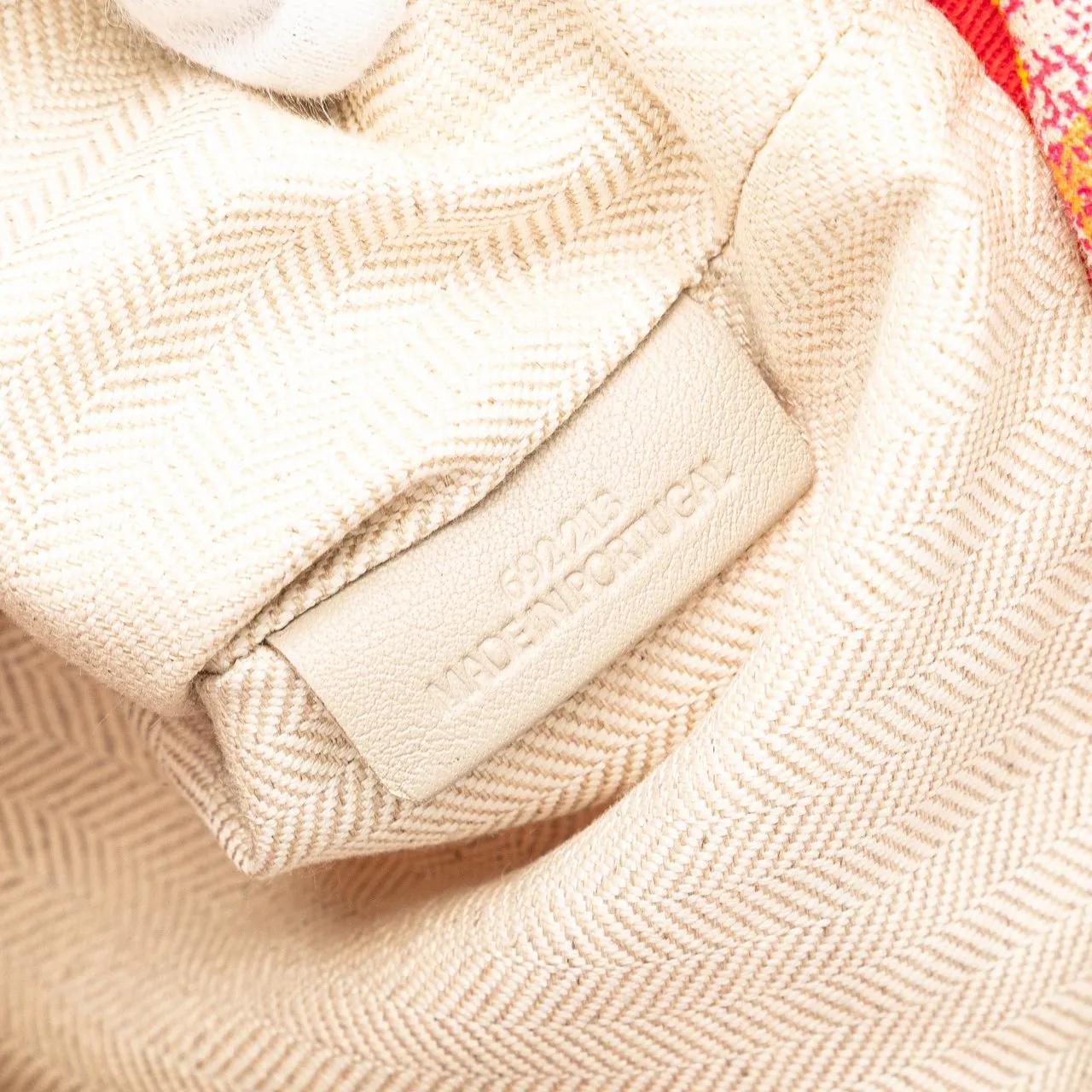 Thumbnail - Loewe Kosmetiktaschen - Paulas Ibiza Canvas Bottle Cap Print Drawstring Po - Gr. unisize - in Orange - für Damen