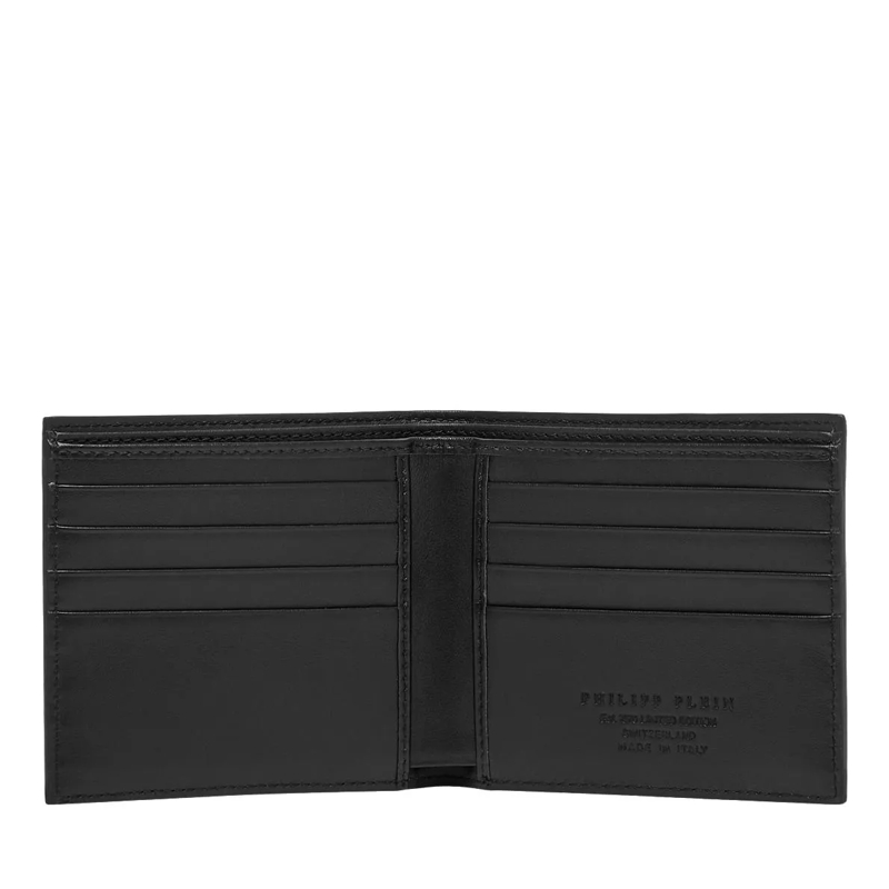 Philipp Plein Bi-Fold-Portemonnaie Geldbörse Gothic Plein schwarz(Image 3)
