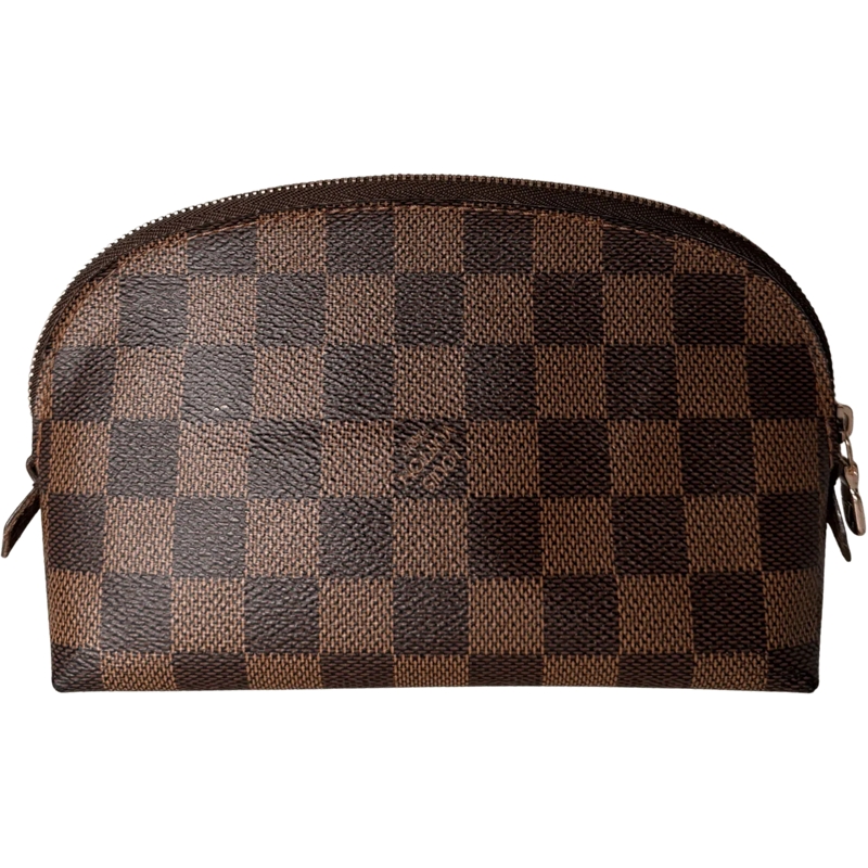Louis Vuitton Necessaire Louis Vuitton Cosmetic Pouch PM Damier Ebene / gut braun