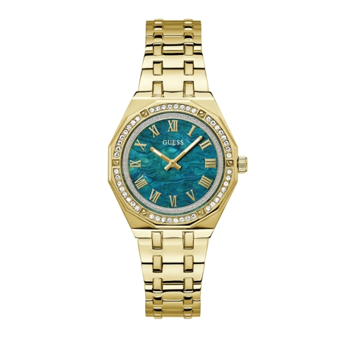 Guess Quartz Watch Desire Gold Tone