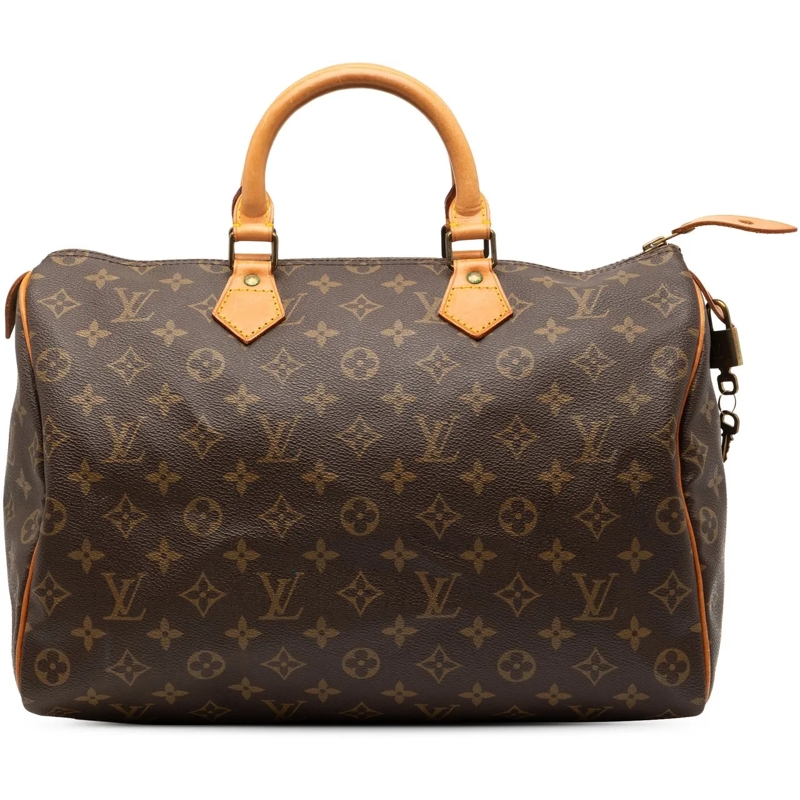 Louis Vuitton Tote Monogram Speedy 35 braun
