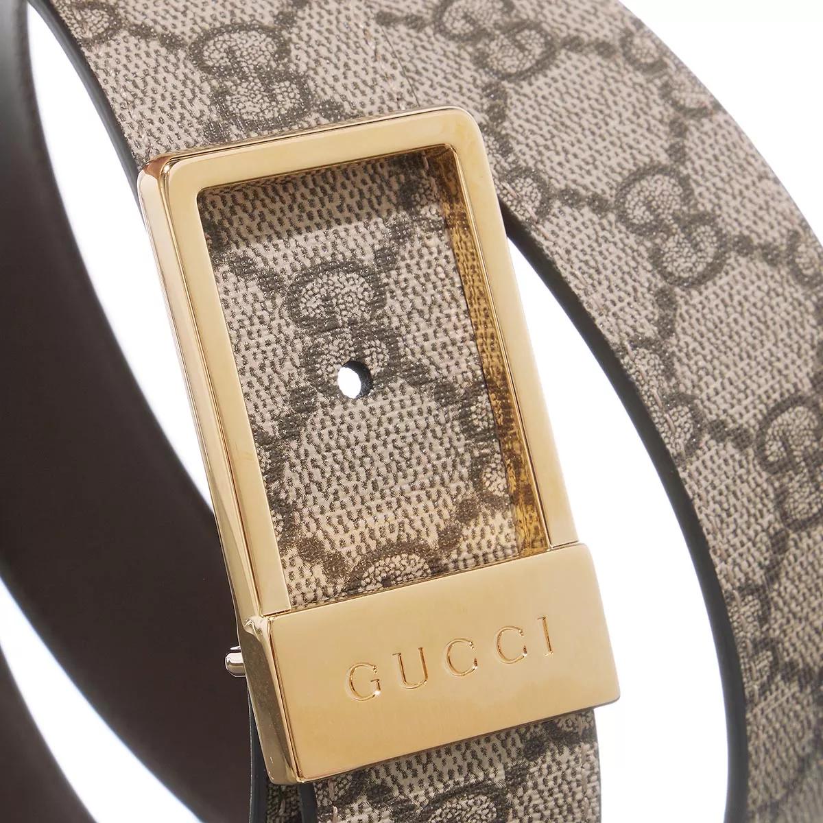 Gucci GG Supreme Belt - Neutrals Belts, Accessories - GUC1358420