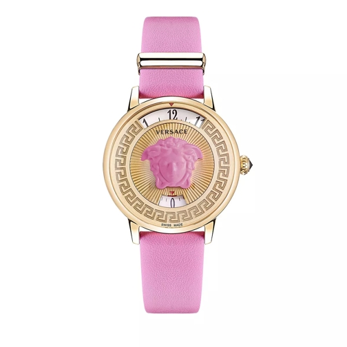 Versace Medusa Icon Pink Quartz Watch