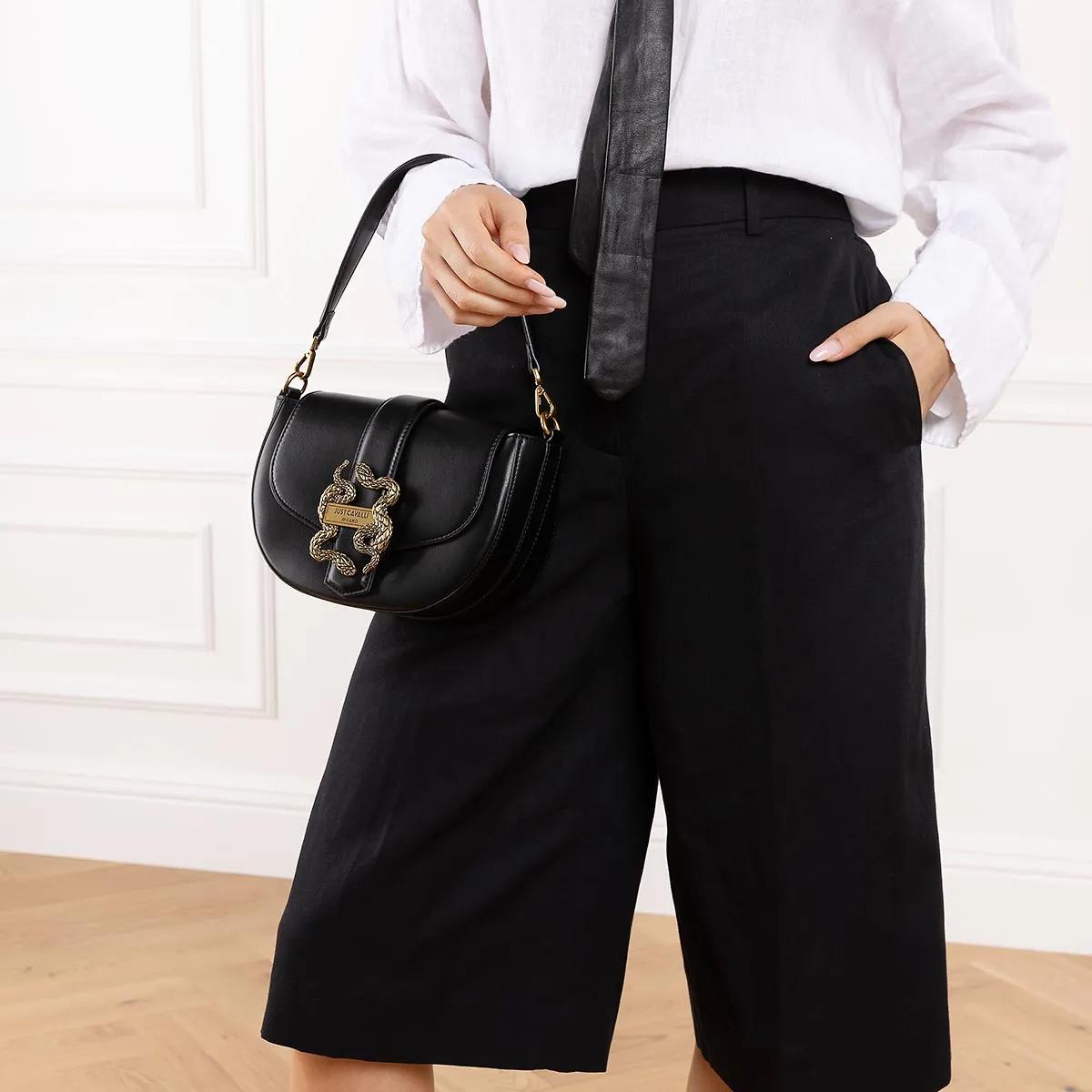 Just Cavalli Hobo bags Shoulder Bag in zwart