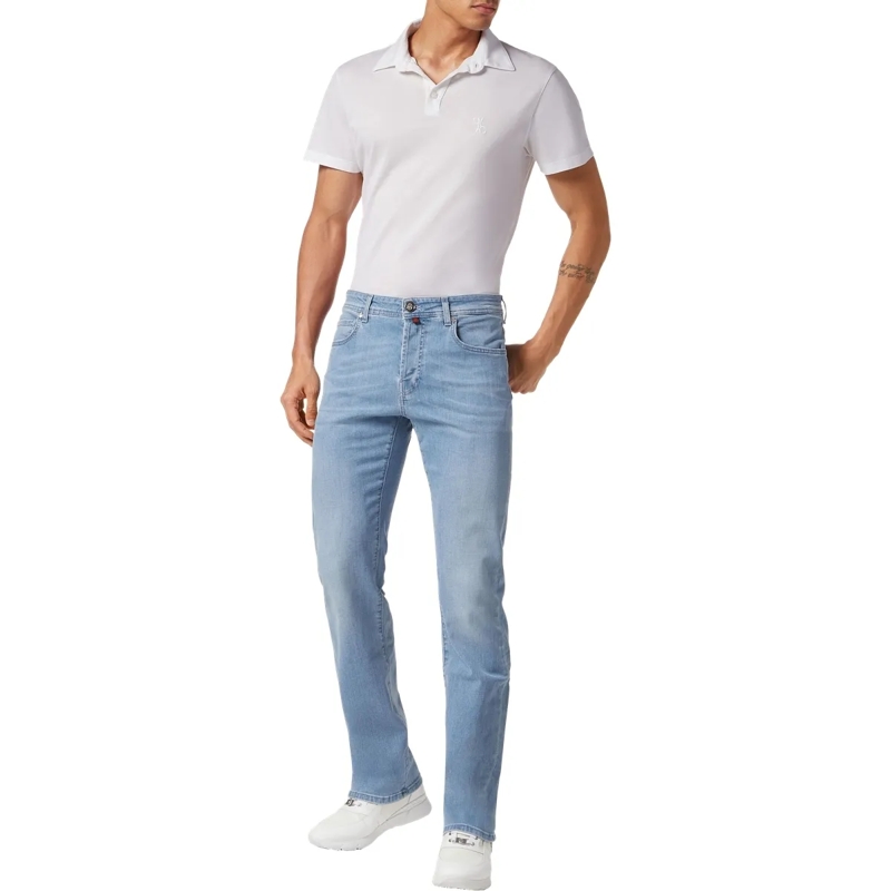 BILLIONAIRE Jeans mit geradem Bein Jeans Regular Fit hell-blau(Image 7)
