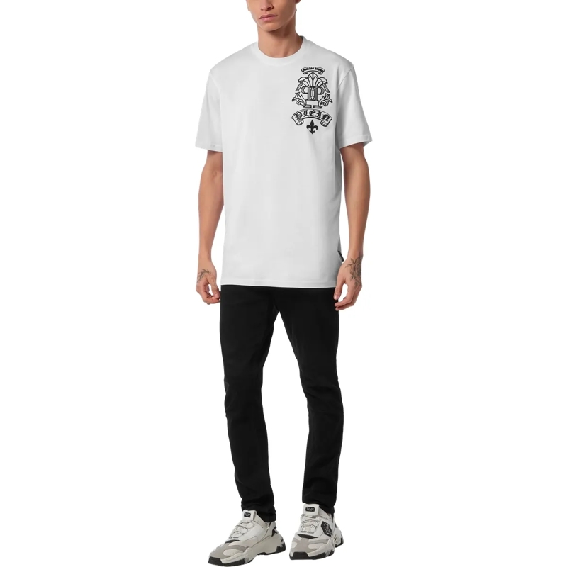 Philipp Plein T-Shirt T-Shirt Tattoo weiss(Image 4)