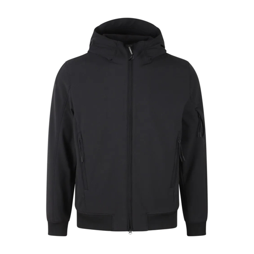 CP Company Cp Shell-R Short Elastic Jacket Black Giacca di transizione