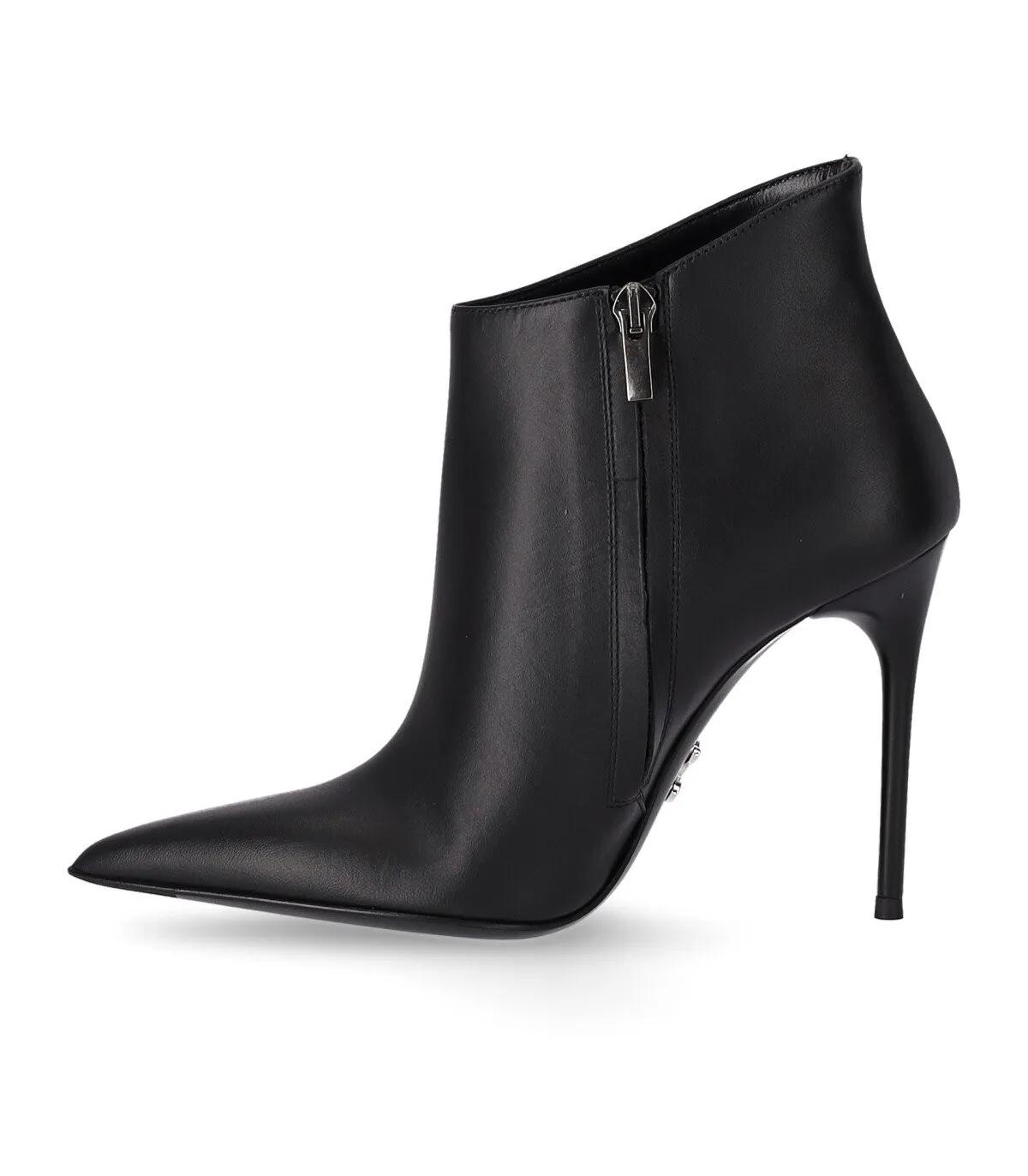 Thumbnail - Sergio Levantesi Stiefel - Luna Black Heeled Ankle Boot - Gr. 36,5 (EU) - in Schwarz - für Damen