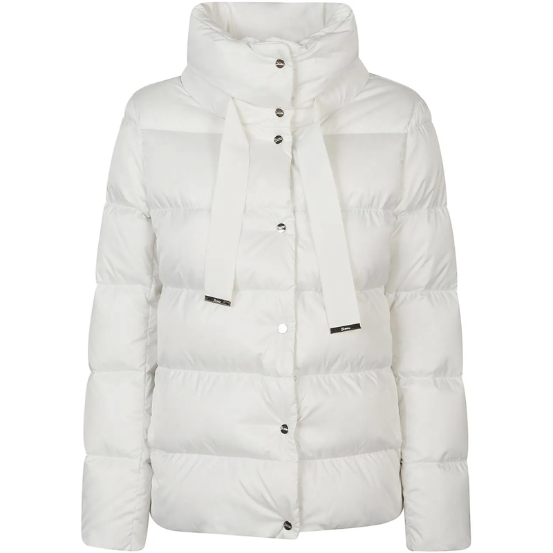 Herno Übergangsjacke Down Cape White weiß
