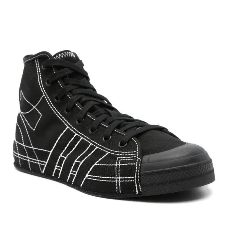 Y-3 Low-Top Sneaker - Nizza Sneakers - Gr. 10 - in Schwarz - für Damen