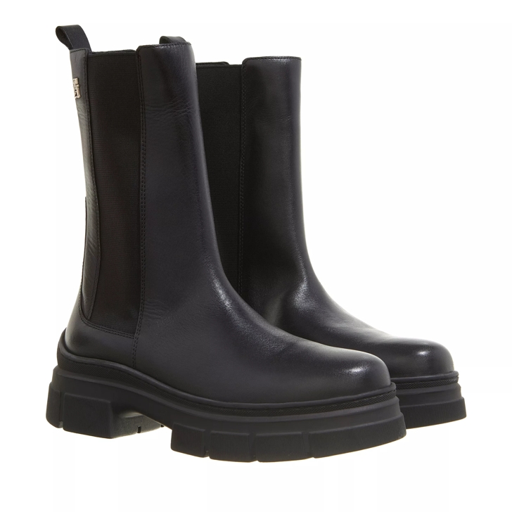 Tommy hilfiger chelsea 2025 boots black