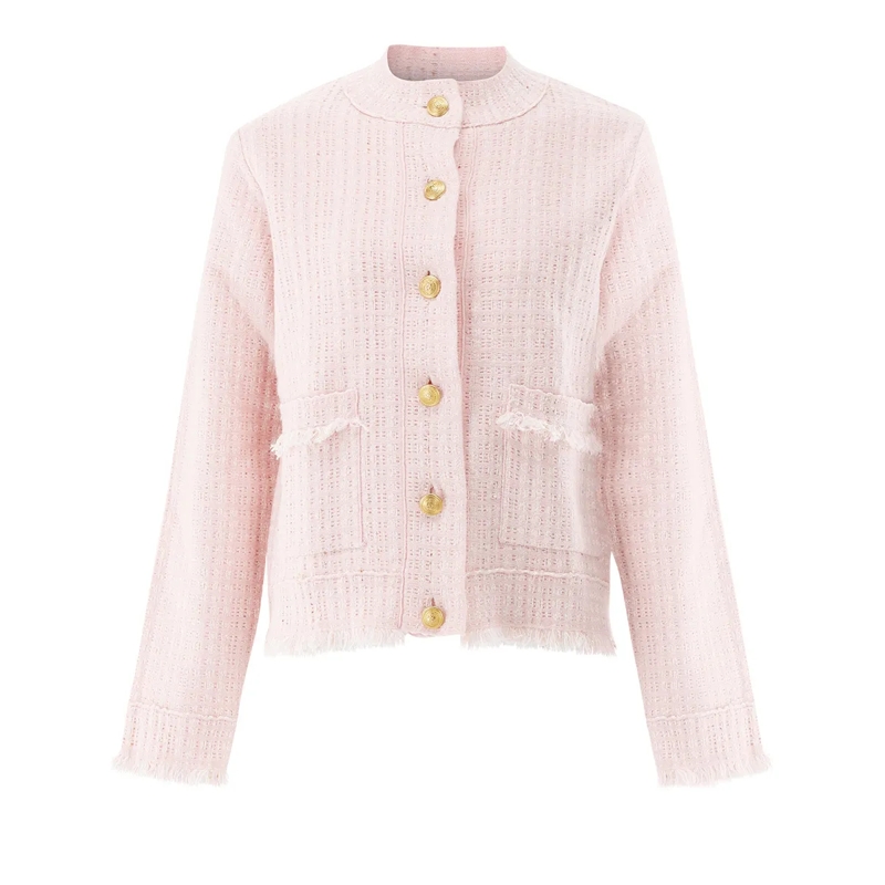 VAN LAACK Strickjacke Jacke Uni rot