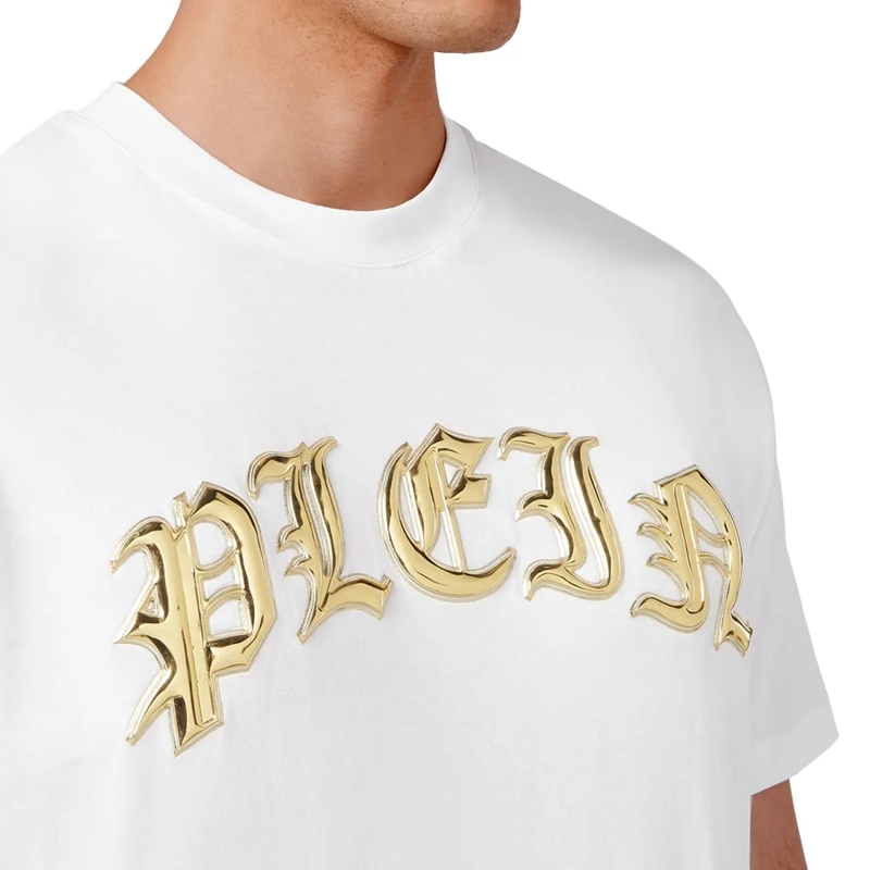 Philipp Plein T-Shirt T-Shirt Gothic Plein weiss(Image 4)