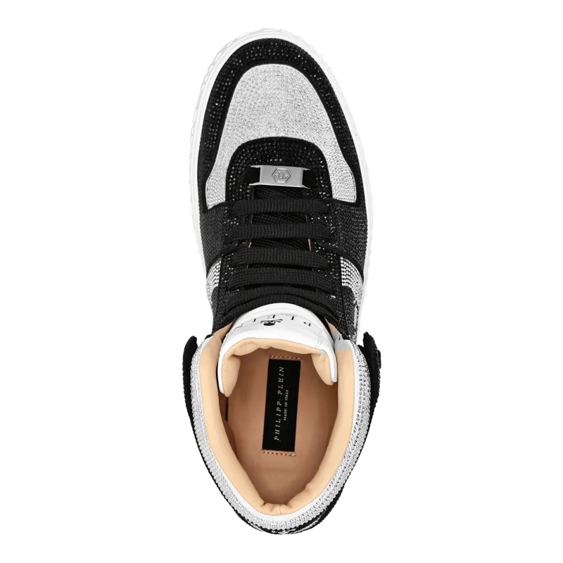 Philipp Plein Low-Top-Sneaker Hightop-Sneaker Notorious Mit Schmucksteinen schwarz(Image 3)