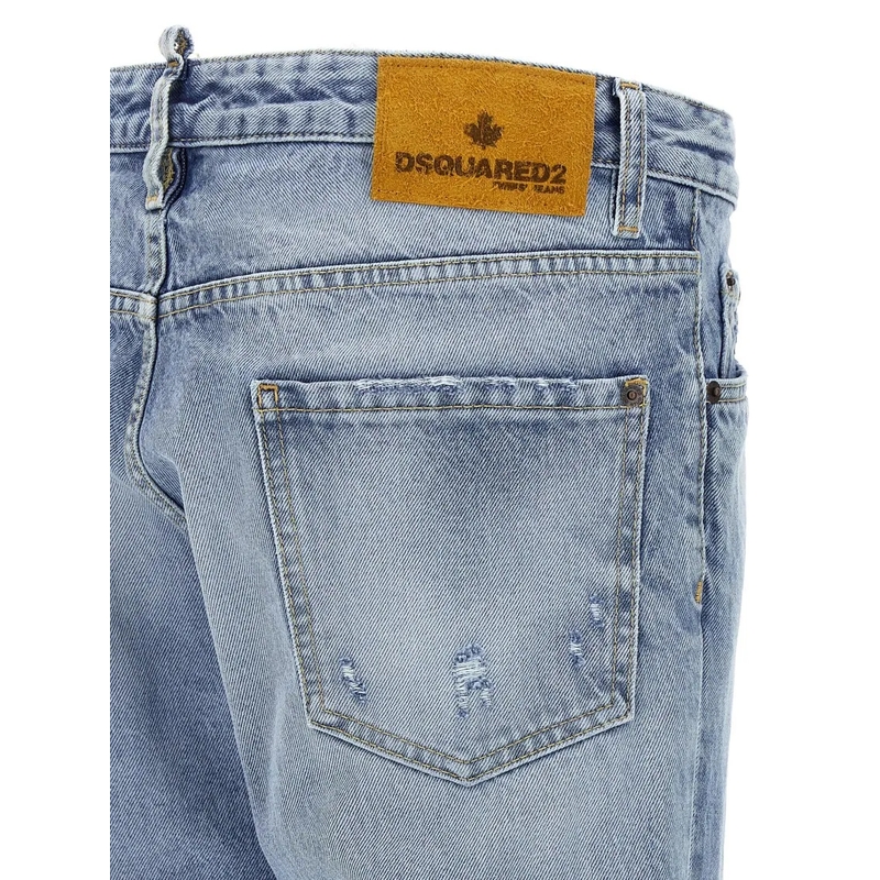 Dsquared2 Slim-Fit-Jeans Cool Guy' Jeans Hellblau(Image 5)