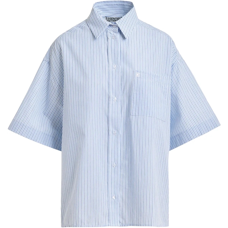 Essentiel Antwerp Bluse Essentiel Antwerp Boxy Oversized Shirt Blouses Off weiß(Image 2)