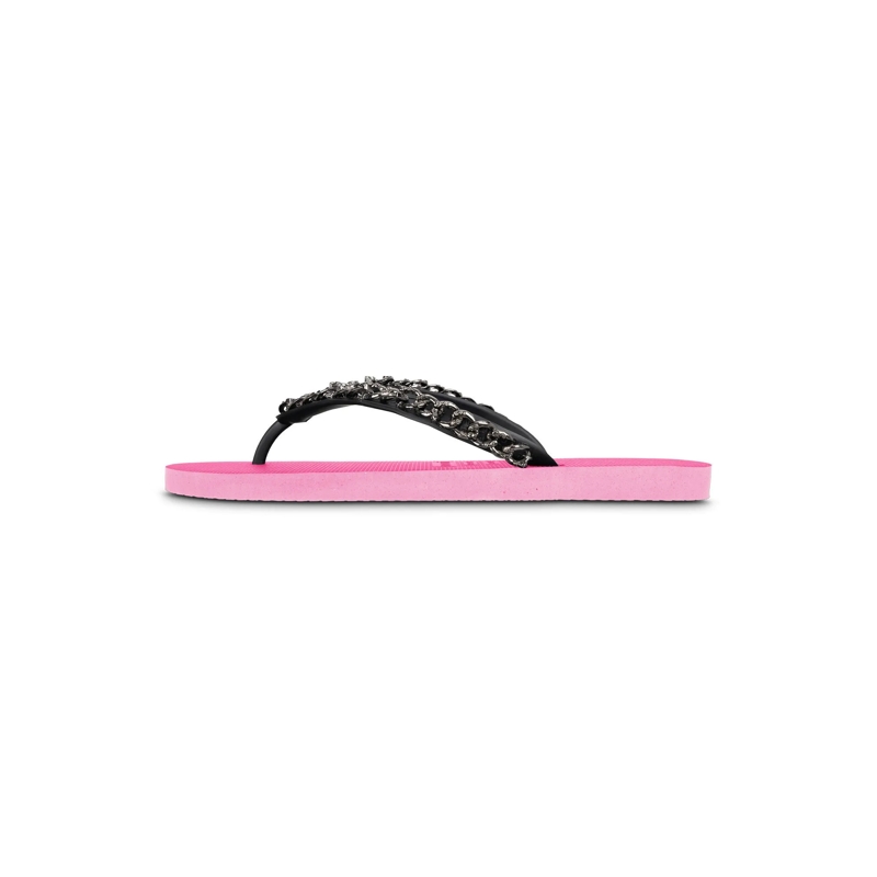 UZURII Flip Flops Zehentrenner Silver Large pink(Image 2)