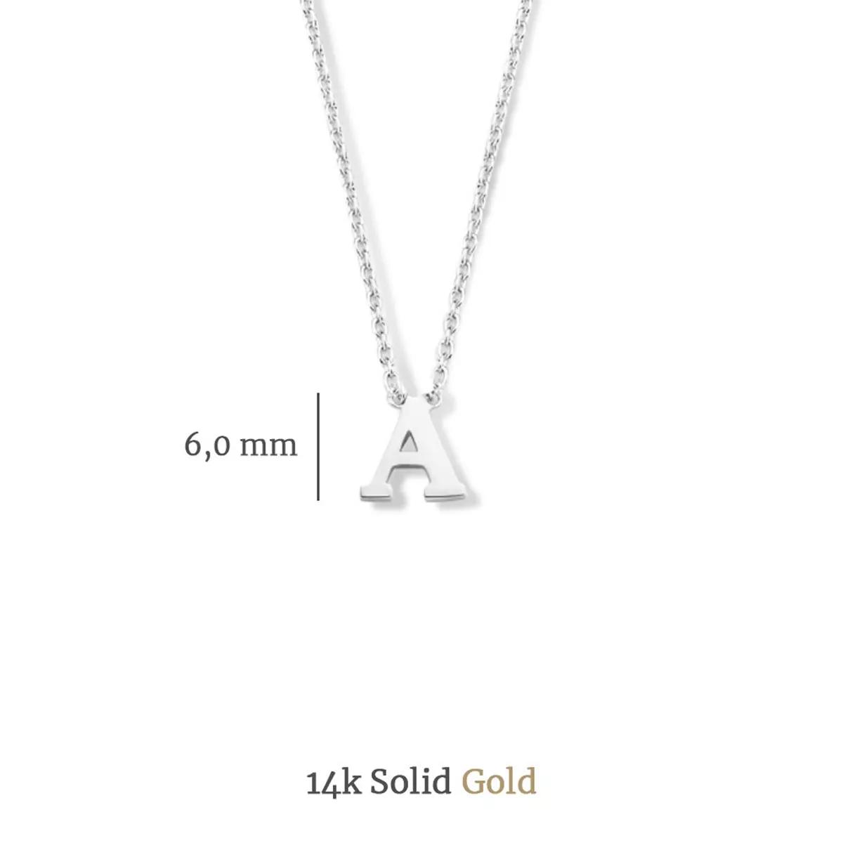 Thumbnail - Isabel Bernard Halskette - C Whitegold Saint Germain Chloã© 14 Karat Collier - Gr. unisize - in Silber - für Damen