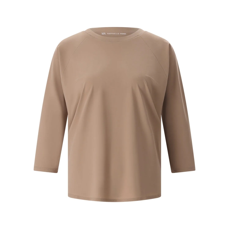 Raffaelo Rossi T-Shirt 3/4-Arm T-Shirt Grazia braun(Image 3)