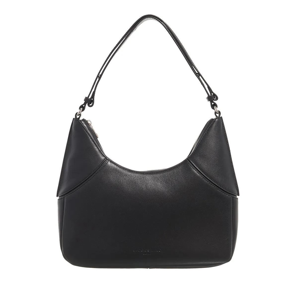 Liebeskind Berlin Hobo Bags - Lilly Hobo Bag S - Gr. unisize - in Schwarz - für Damen - aus Leder & Leder & Leder