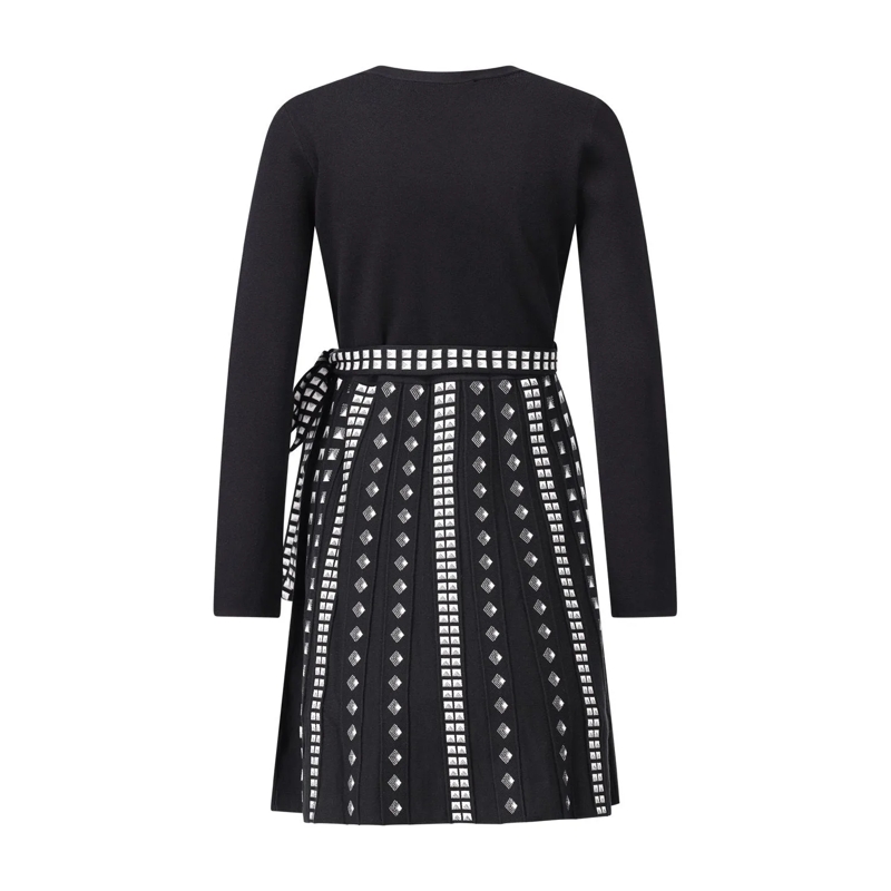 Diane von Furstenberg Mini-jurk Wickelkleid Chesea schwarz(Image 2)