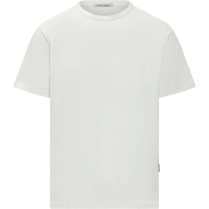 Our Legacy T-Shirt T-Shirt Box Fit a Maniche Lunghe weiß(Image 2)